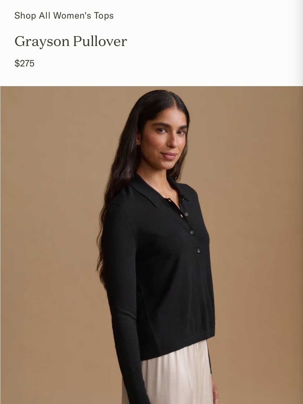 Jenni Kayne Grayson pullover lightweight merino wool size L - Picture 4 of 7